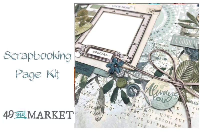 49 & Market Scrapbooking Page Kits