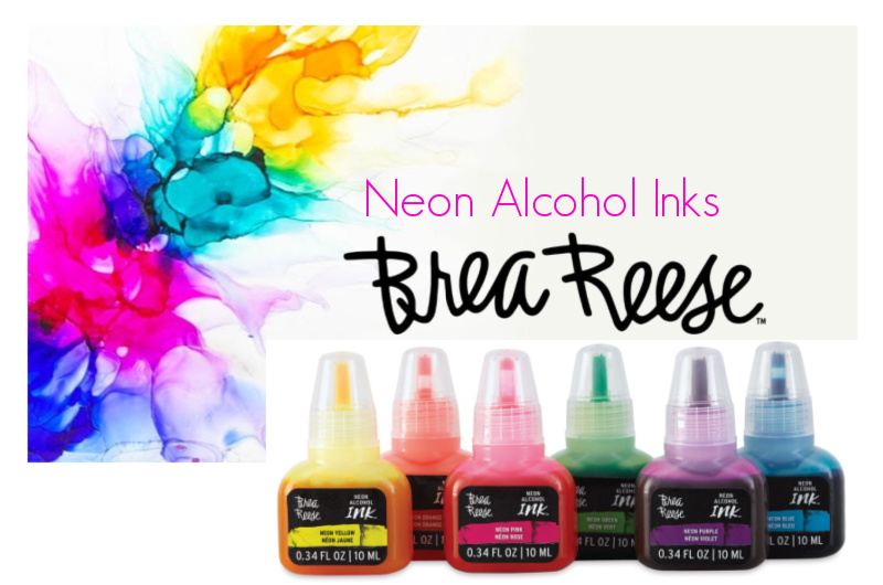 Brea Reese Neon Alcohol Inks
