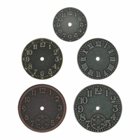 Εικόνα του Tim Holtz Ideaology Metal Clock Faces - Μεταλλικά Διακοσμητικά, Ρολόγια