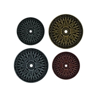 Εικόνα του Tim Holtz Ideaology Μεταλλικά Διακοσμητικά - Compass Coins, 4τμχ.