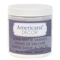 Εικόνα του DecoArt Americana Decor Ultra Matte Varnish 236ml - Διάφανο Ματ Βερνίκι