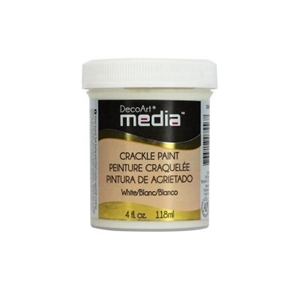 Picture of DecoArt Media Crackle Paint 118ml - Ακρυλικό Κρακελέ ενός Συστατικού, Λευκό