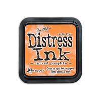 Εικόνα του Tim Holtz Distress Inkpad 3'' x 3'' Μελάνι Νερού - Carved Pumpkin