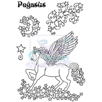 Picture of Clear Stamp Set A6 - Pegasus