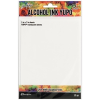 Picture of Tim Holtz Alcohol Ink Yupo Paper 5''x7'' - Translucent