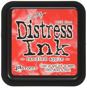 Picture of Tim Holtz Distress Inkpad 3'' x 3'' Μελάνι Νερού - Candied Apple