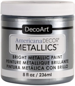 Picture of DecoArt Americana Decor Metallics Μεταλλικό Ακρυλικό Χρώμα DIY 256ml - Silver