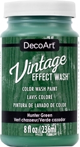 Picture of DecoArt Vintage Effect Wash  -  Χρώματα Τεχνοτροπίας DIY, Hunter Green