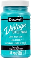 Εικόνα του DecoArt Vintage Effect Wash - Χρώματα Τεχνοτροπίας DIY, Turquoise