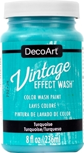 Picture of DecoArt Vintage Effect Wash - Χρώματα Τεχνοτροπίας DIY, Turquoise