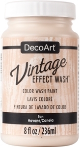 Picture of DecoArt Vintage Effect Wash -  Χρώματα Τεχνοτροπίας DIY, Tan