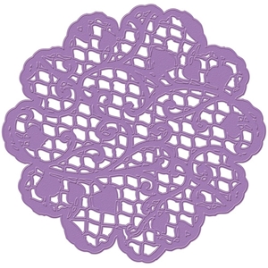 Picture of Prima Marketing Purple Metal Die Μεταλλική Μήτρα Κοπής - Filigree Lace