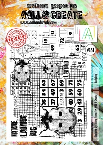 Picture of Aall & Create A4 Clear Stamp #161 Διαφανής Σφραγίδα - Ladybug