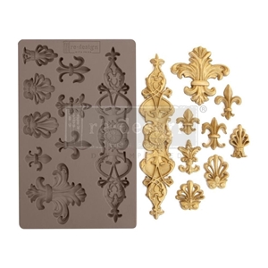 Picture of Prima Re-Design Decor Moulds Καλούπι Σιλικόνης 5'' x 8'' - Fleur De Lis