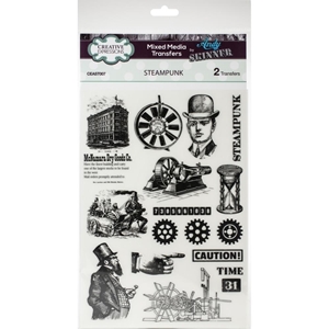 Picture of Creative Expressions Andy Skinner Mixed Media Transfers - Steampunk, 2τεμ