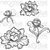 Picture of Heartfelt Creations Set Cling Rubber Stamps Σετ Σφραγίδες- Peony Bud & Blossom, 4τεμ