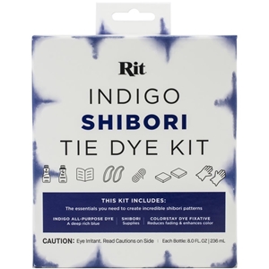 Picture of Rit Tie-Dye Κιτ Βαφής Υφασμάτων - Indigo Shibori