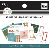 Εικόνα του Happy Planner Tiny Sticker Pad - Inspired Educator
