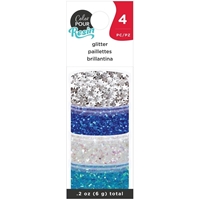 Εικόνα του American Crafts Color Pour Resin Mix-Ins - Winter Glitter