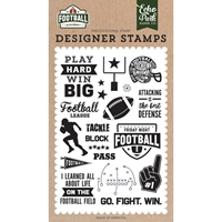 Picture of Echo Park Football Stamps 4"X6" - Tackle