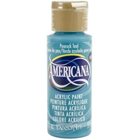 Picture of DecoArt Americana Acrylic Paint 2oz - Peacock Teal