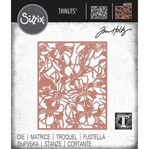 Picture of Tim Holtz Sizzix Μήτρα Κοπής Thinlits - Flowery