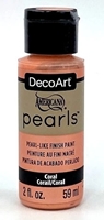 Picture of DecoArt  Americana Pearls Paint 2oz - Coral