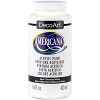 Εικόνα του DecoArt Americana Ακρυλικό Χρώμα 473ml -Titanium White