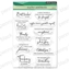 Εικόνα του Penny Black Clear Stamps Set Σετ Διάφανες Σφραγίδες – Teacher Sentiments, 11τεμ 