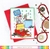 Picture of Waffle Flower Crafts Clear Stamps Σετ Διάφανες Σφραγίδες -  Holiday Cheese, 18τεμ