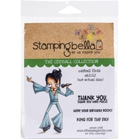 Εικόνα του Stamping Bella Cling Stamps Set Σετ Σφραγίδες Rubber  - Oddball Elvis, 4τεμ