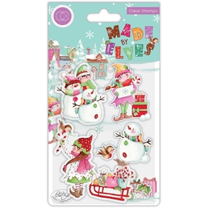 Picture of Craft Consortium Clear Stamps Σετ Διάφανες Σφραγίδες Made By Elves – Candy, 7τεμ