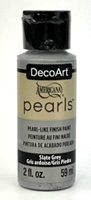 Picture of DecoArt Americana Pearls Paint 2oz - Slate Grey