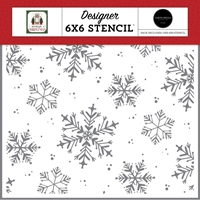 Picture of Carta Bella Stencils – Home for Christmas, White Christmas