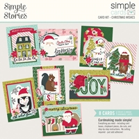 Εικόνα του Simple Stories Card Kit – Holly Days, Christmas Wishes 