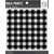 Picture of Hero Background Cling Stamp Arts Bold Prints Σφραγίδα Rubber – Buffalo Check Pattern 