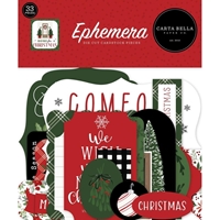 Εικόνα του Carta Bella Ephemera Διακοσμητικά Die-cuts – Home for Christmas, Icons, 33τεμ 