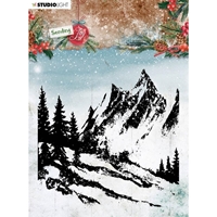 Εικόνα του Studio Light Sending Joy Clear Stamp Διάφανες Σφραγίδες - NR. 55 Background Landscape