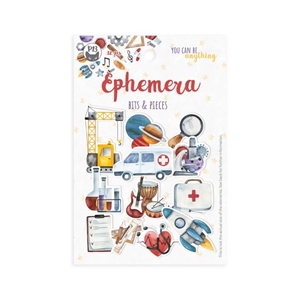 Picture of P13 Cardstock Ephemera Διακοσμητικά Die Cuts - You Can Be Anything, Bits & Pieces, 10τεμ