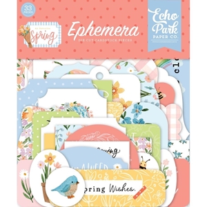 Picture of Echo Park Ephemera Διακοσμητικά Die-cuts – My Favorite Spring, Icons, 33τεμ