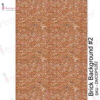 Εικόνα του Dress My Craft Transfer Me Φύλλο Μεταφοράς Εικόνας Α4 - Brick Background #2