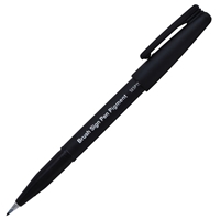 Picture of Pentel  Sign  Brush Pen - Gray
