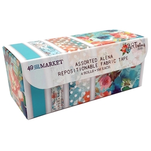 Picture of 49 And Market Fabric Tape Set Υφασμάτινες Διακοσμητικές Ταινίες  - ARToptions, Alena, 4 Τεμ.