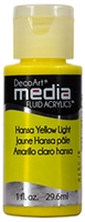 Picture of DecoArt Media Fluid Acrylics - Hansa Yellow Light