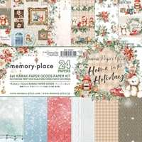 Picture of Memory Place Kawaii Double-Sided Collection Pack 6" x 6" – Home for the Holidays