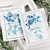 Picture of Tim Holtz Cling Stamp Set Σφραγίδες Rubber 7" x 8.5" - Festive Collage, 4τεμ