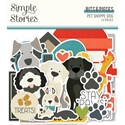 Picture of Simple Stories Ephemera  Bits & Pieces – Pet Shoppe, Dog Collection, 53pcs