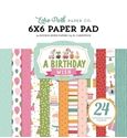 Picture of Echo Park Μπλοκ Scrapbooking  Διπλής Όψης 6"X6" - A Birthday Wish, Girl