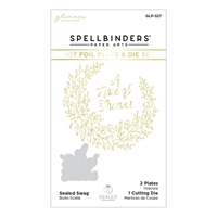 Εικόνα του Spellbinders Glimmer Hot Foil Plate & Die Set - Μήτρες Κοπής και Χρυσοτυπίας - Sealed Swag, 3τεμ.