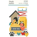 Picture of Simple Stories Simple Pages Page Pieces – Pet Shoppe, Dog Collection, 13pcs 